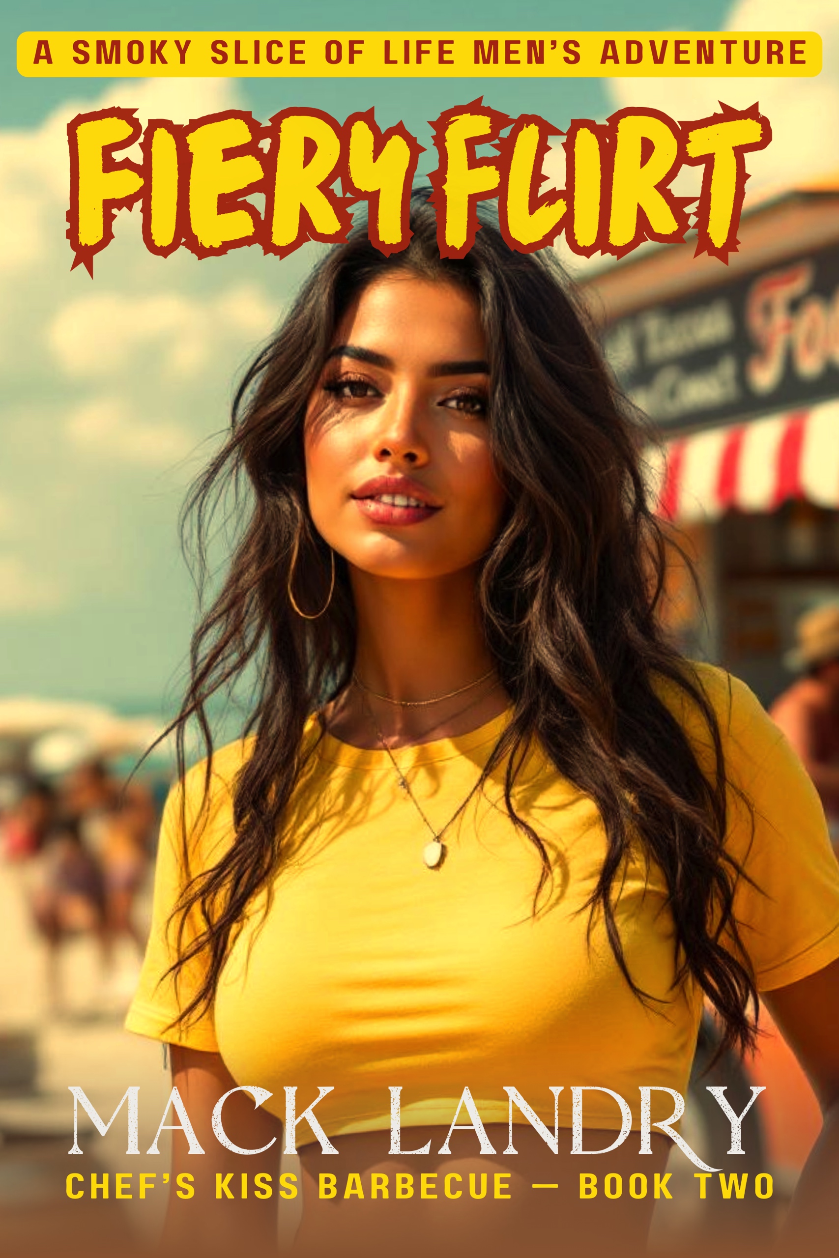 Fiery Flirt (Chef's Kiss Barbecue Book 2)