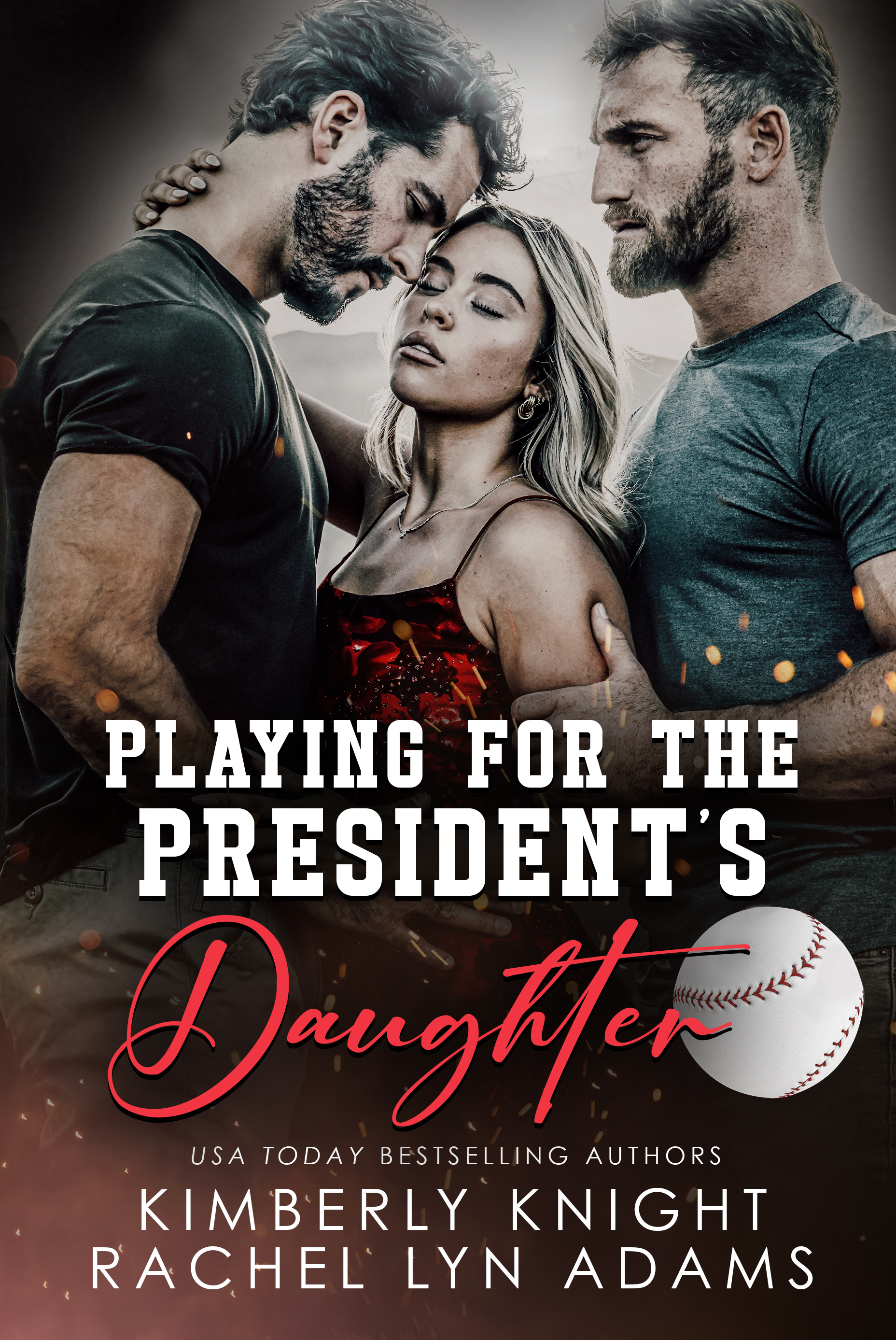 Playing for the President's Daughter: A MMF Sports Romance (Kindle Edition)