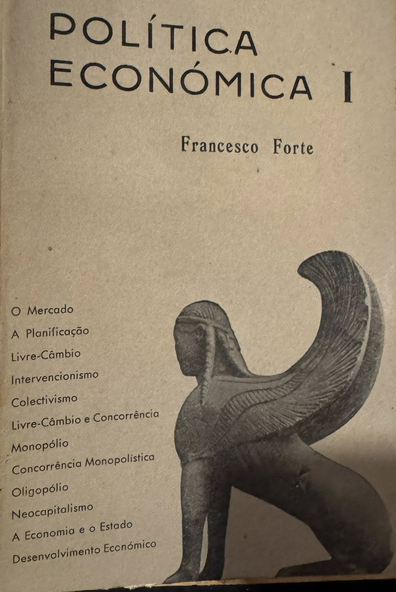 Introdução à Política Económica, I (O Mercado e o Plano)