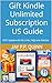 Gift Kindle Unlimited Subsc...