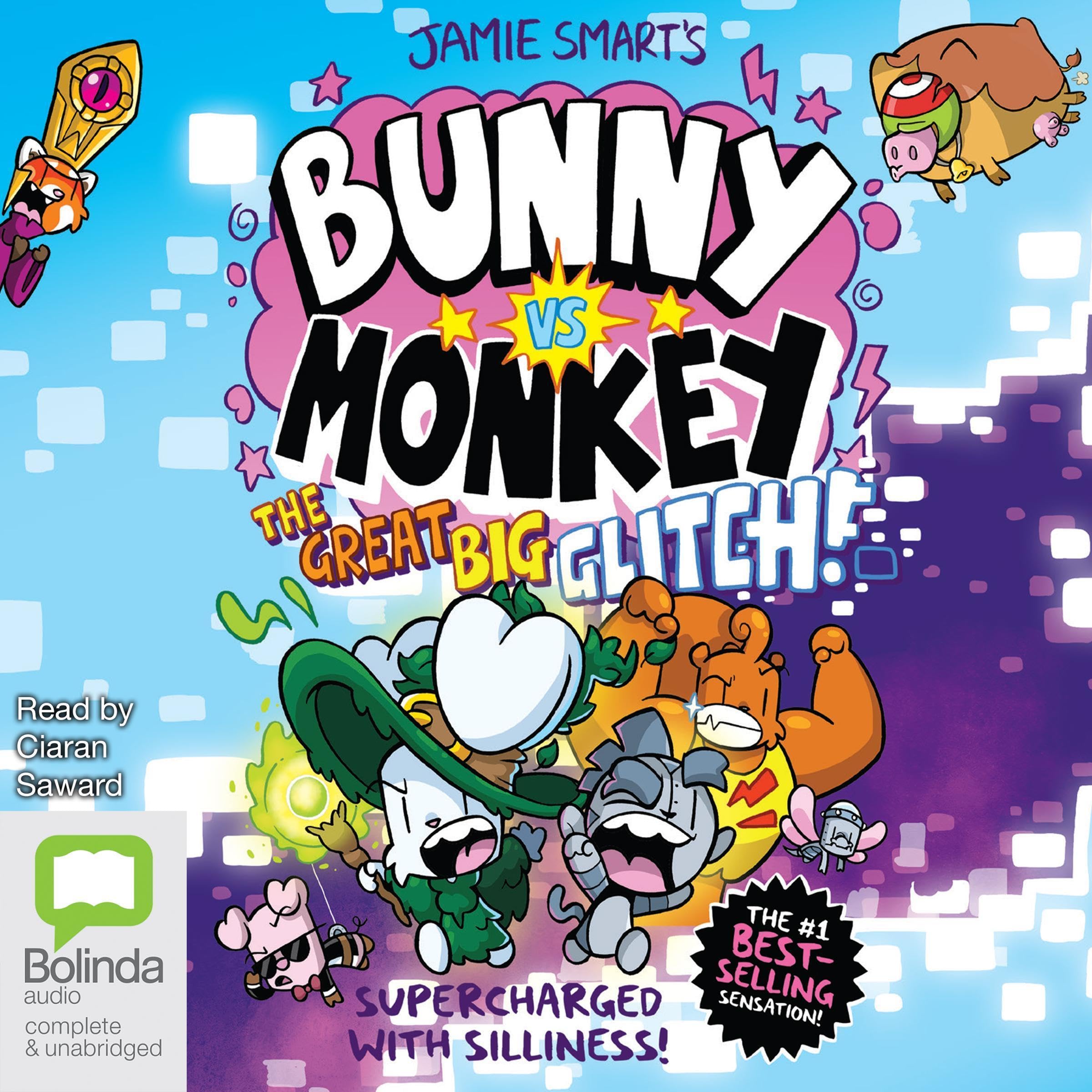 Bunny vs Monkey: The Great Big Glitch!: Bunny vs Monkey Series (Audible Audio)