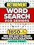 RETIREMENT WORD SEARCH FOR ...