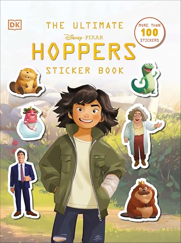 Disney Pixar Hoppers Ultimate Sticker Book (Paperback)