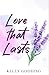 Love that Lasts by Kelly Gooding