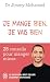 Je mange bien, je vais bien: 28 conseils pour manger mieux