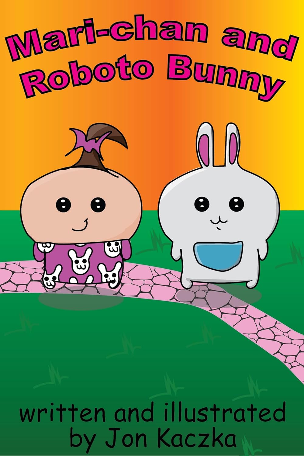 Mari-chan and Roboto Bunny