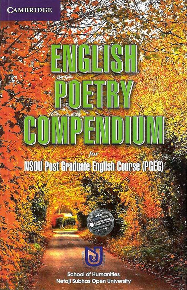 English Poetry Compendium for NSOU Post Graduate English Course (PGEG)