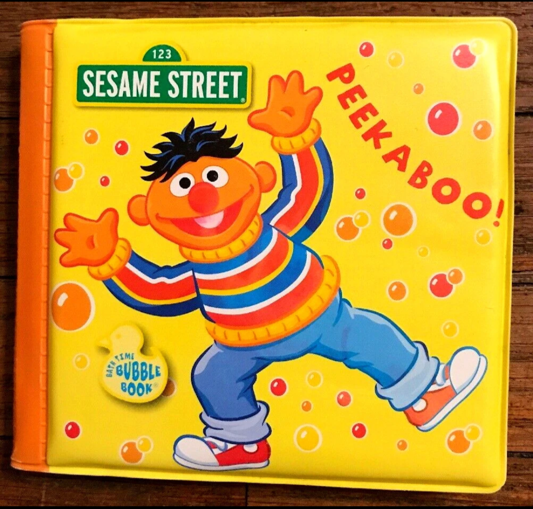 123 Sesame Street: Peekaboo! (Bath Time Bubble Book)