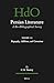 Persian Literature, A Bio-Bibliographical Survey: Volume I.2: Biography, Additions, and Corrections (Handbook of Oriental Studies. Section 1 The Near and Middle East, 149)