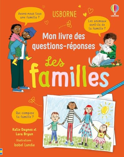 Les familles - Mon livre des questions-réponses - Dès 5 ans (Board Book)