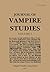 Journal of Vampire Studies:...