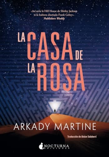Portada de La casa de la rosa, de Arkady Martine