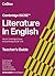 Cambridge IGCSE™ Literature in English: Teacher's Guide [Second Edition] (Collins Cambridge IGCSE™)