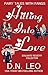 Hitting Into Love by D.N. Leo
