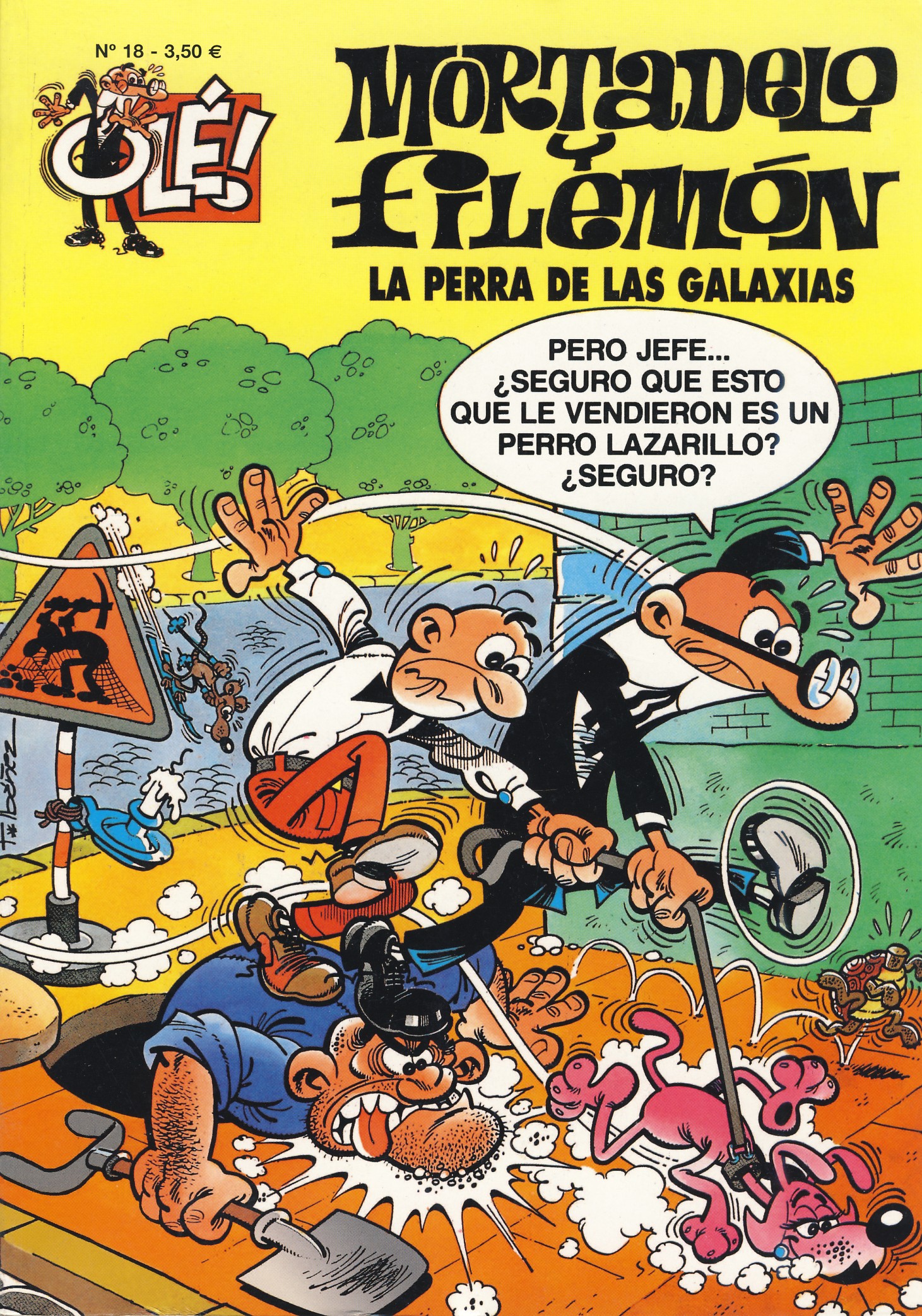 La perra de las galaxias (Mortadelo y Filemón, #82)