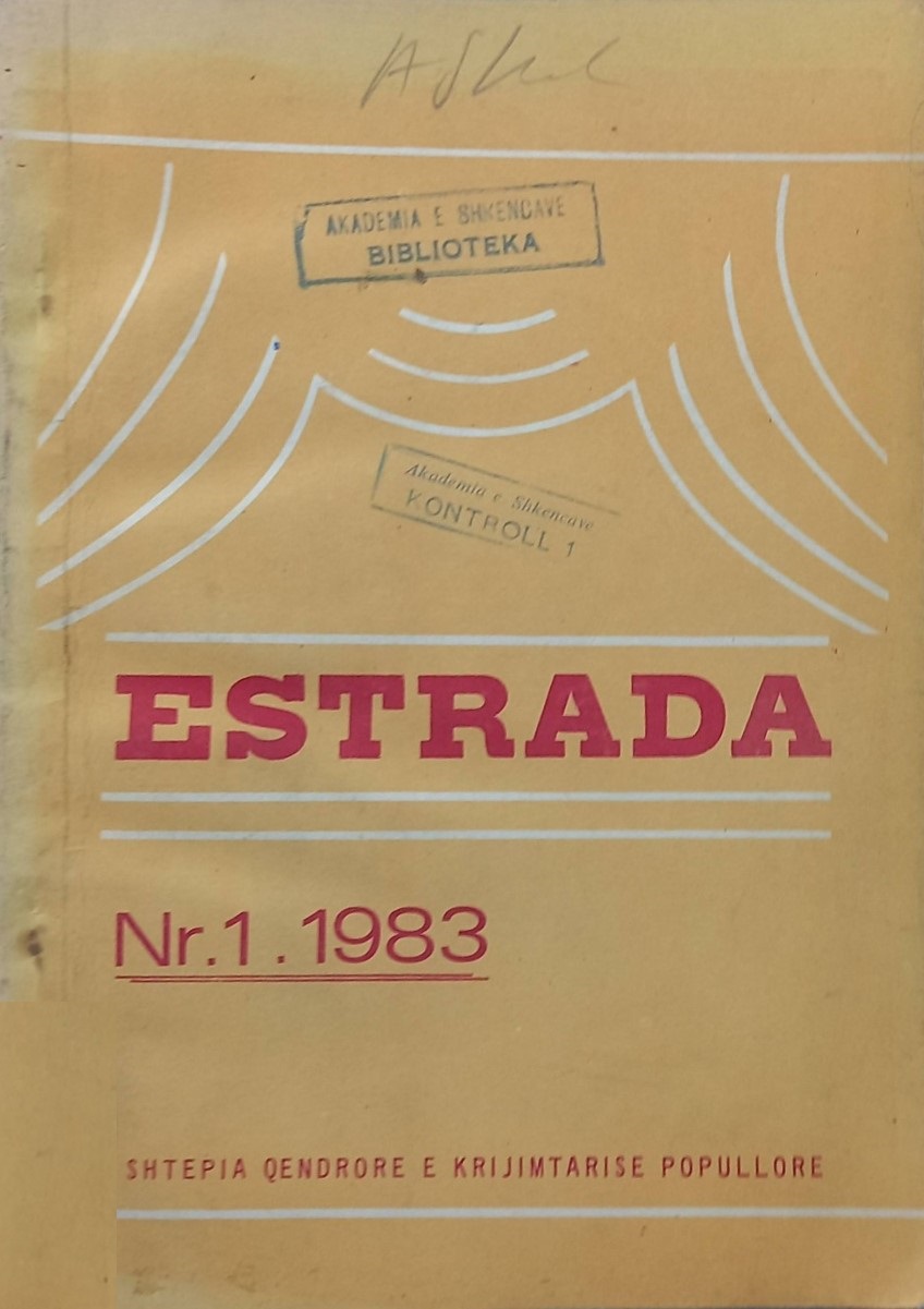 Estrada : 1983, 1 (Paperback)