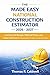 The Made Easy National Construction Estimator 2026 - 2027 by Thomas R. Caldwell