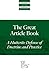The Great Article Book: A Hutterite Defense of Doctrine and Practice (Classics of the Radical Reformation, 15)