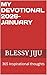 My Devotional 2026 by Blessy Jiju