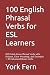 100 English Phrasal Verbs for ESL Learners by York Fern