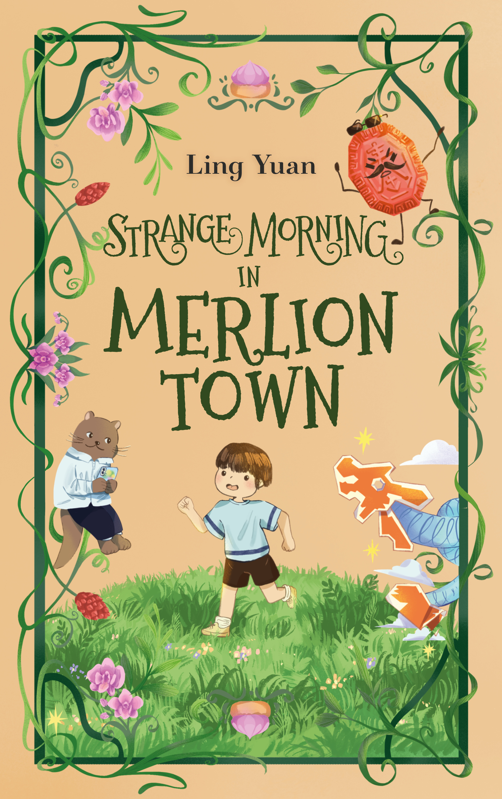 Strange Morning in Merlion Town by Ling Yuan [Paperback]