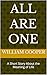 All Are One by William           Cooper