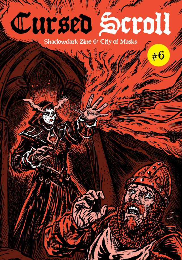 Cursed Scroll Zine, Vol. 6: City of Masks