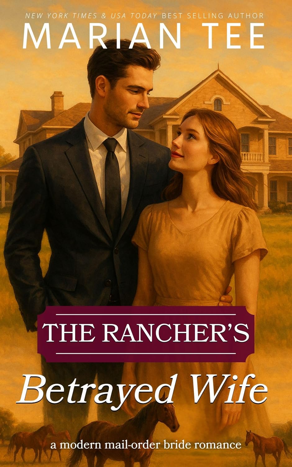 The Rancher's Betrayed Wife (Billionaires of Evergreen, Texas)