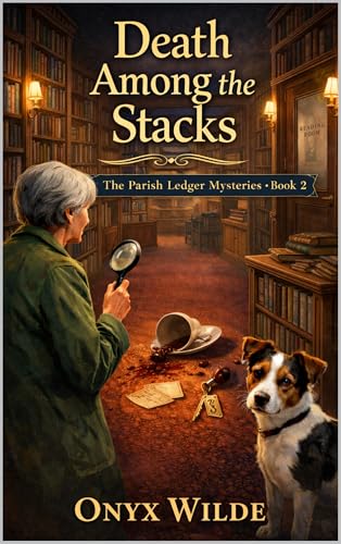 Death Among the Stacks: A page-turning cozy mystery set in a village library full of secrets (The Parish Ledger Mysteries Book 2)