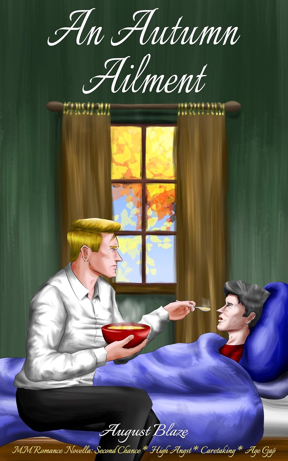 An Autumn Ailment: MM Romance Novella: Second Chance * High Angst * Caretaking * Age Gap (MM Romance Novellas: Low-Steam, Contemporary, Age Gap)
