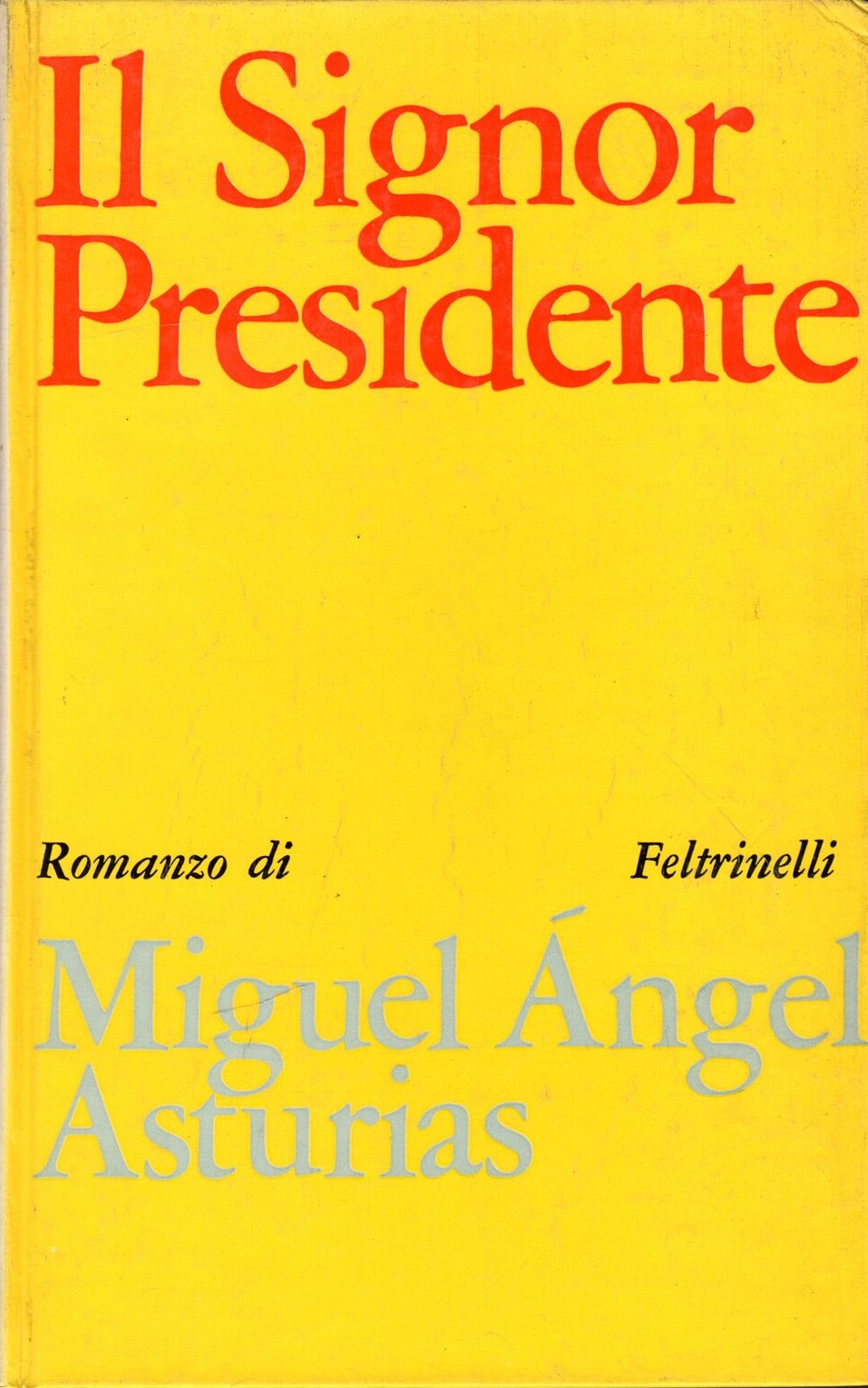 Il signor presidente