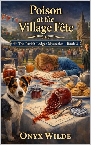 Poison at the Village Fête: A deliciously scandalous English cozy mystery with jam, judgment, and murder (The Parish Ledger Mysteries Book 3)