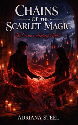 Chains of Scarlet Magic: A Dark Academia Enemies to Lovers Romance (The Crimson Academy Book 2)