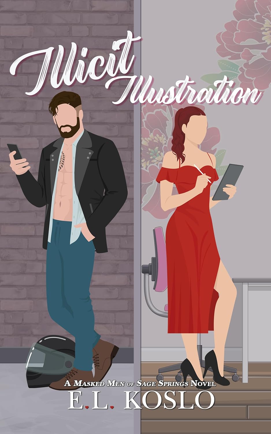 Illicit Illustration (Masked Men of Sage Springs #2)