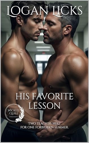 His Favorite Lesson: Two Teachers' Secret MM Summer (Velvet Shadows)