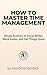 How To Master Time Manageme...