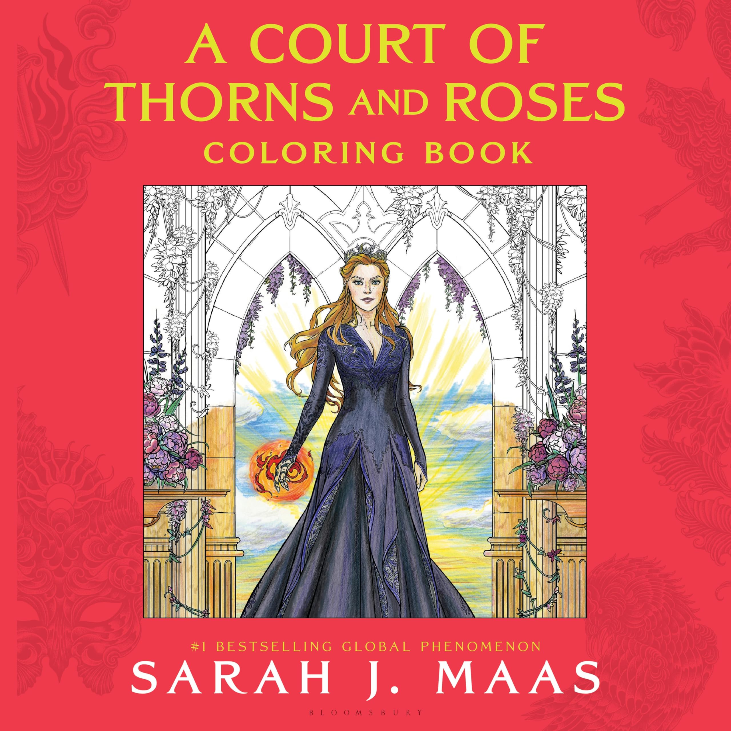 A Court of Thorns and Roses Coloring Book