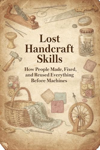 Lost Handcraft Skills: How People Made, Fixed, and Rescued Everything Before Machines (Kindle Edition)