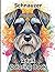Schnauzer Coloring Book for Adults by Ivy Reed