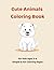 Cute Animals Coloring Book:...