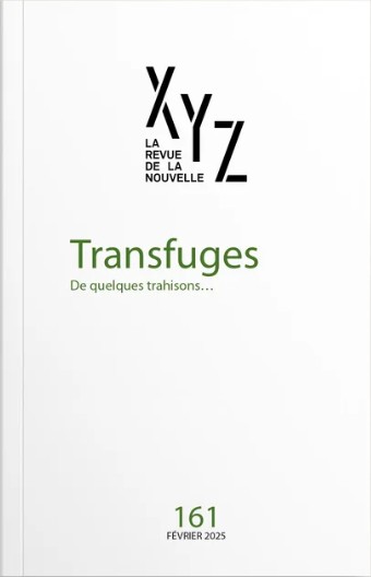 Revue XYZ de la nouvelle, no 161: Transfuges