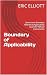 Boundary of Applicability: ...