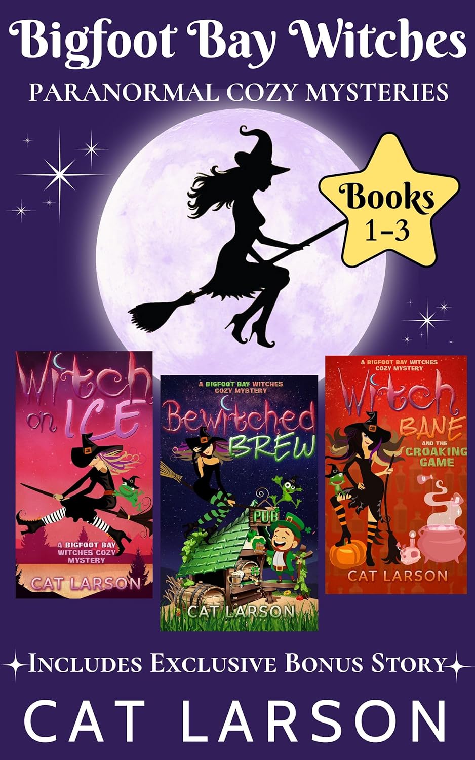 Bigfoot Bay Witches: Paranormal Cozy Mysteries (Books 1-3)