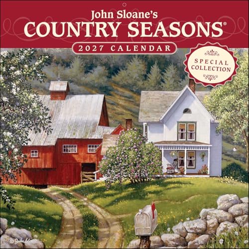 John Sloane's Country Seasons® Special Collection 2027 Wall Calendar