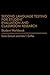 Second Language Testing for Student Evaluation and Classroom Research (Student Workbook)