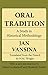 Oral Tradition: A Study in ...