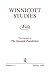 Winnicott Studies (The Winn...