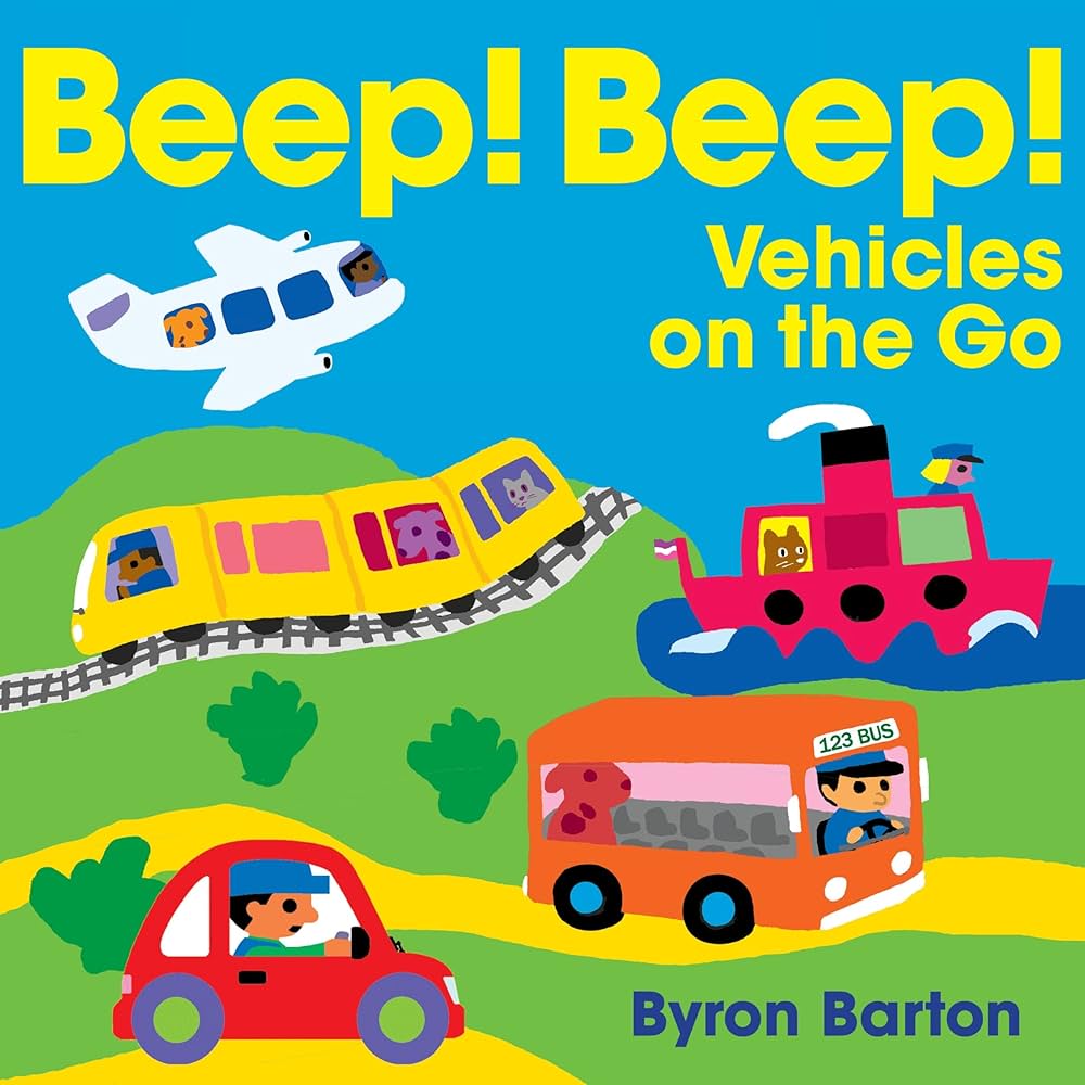 Beep! Beep! Vehicles on the Go (Board Book)