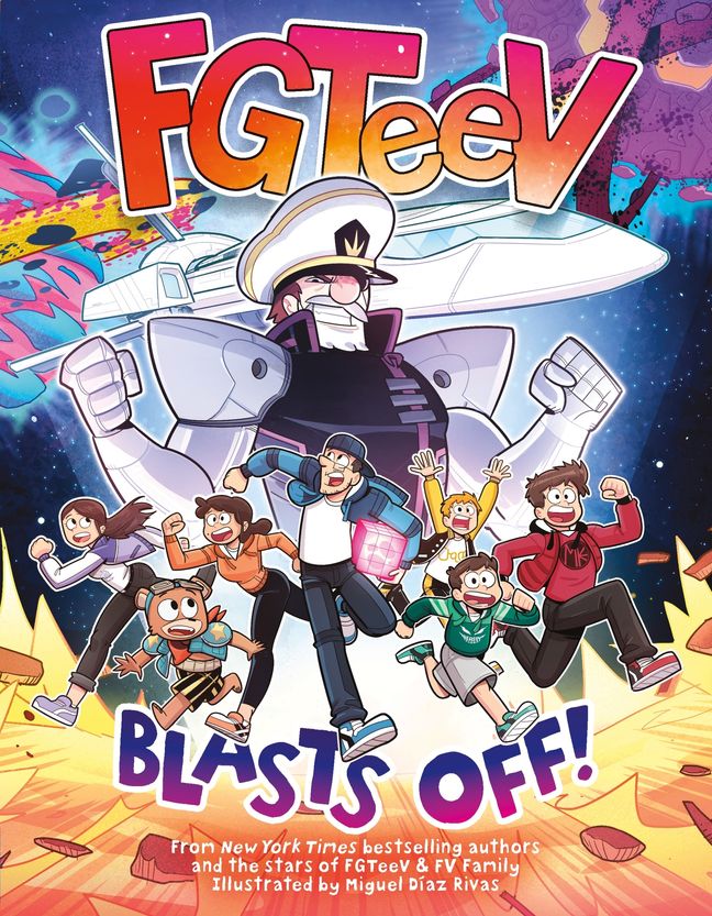 FGTeeV: Blasts Off!: A Wild Journey Through the Cosmos with YouTube's Favorite Gamer Family, for Kids (Ages 8-12)