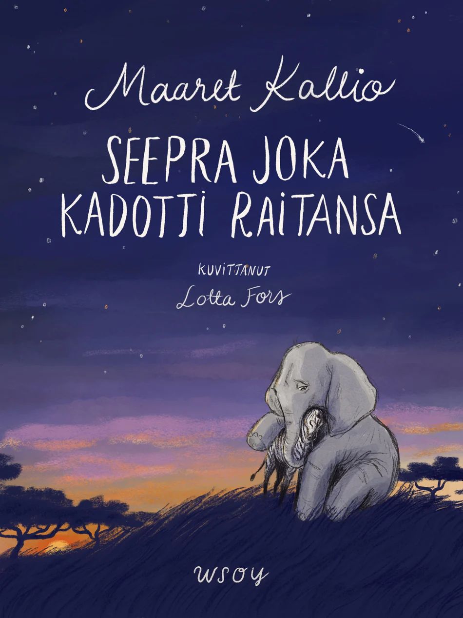 Seepra joka kadotti raitansa (Hardcover)